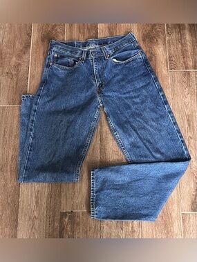 VTG Levis 550 Jeans Mens
31X32 Blue Relaxed Fit Tapered
Leg 90s Y2K